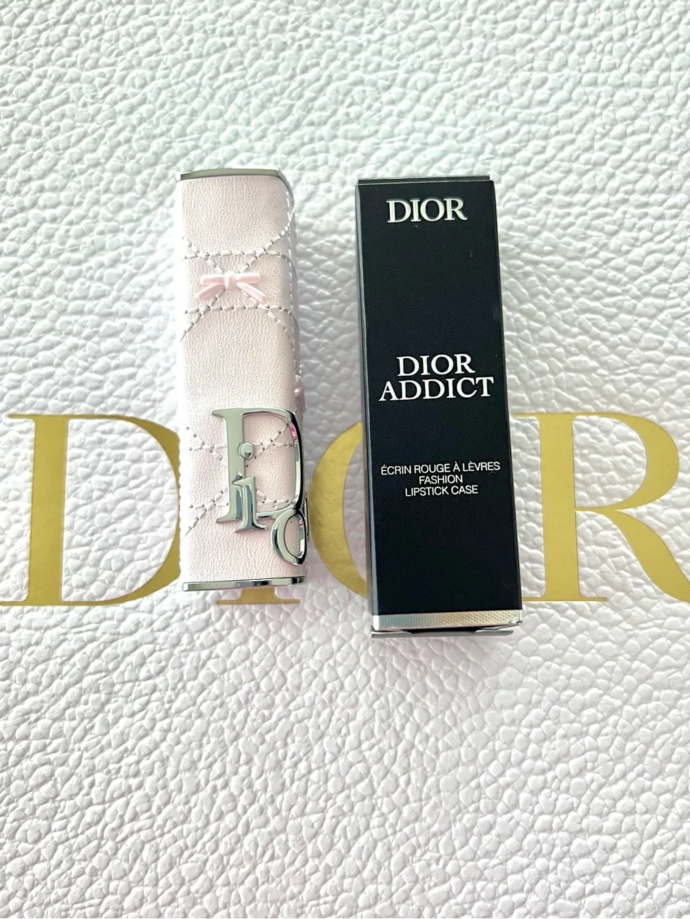 DIOR Addict Pink Bow Refillable Lipstick CASE ONLY~ Limited Edition 2026